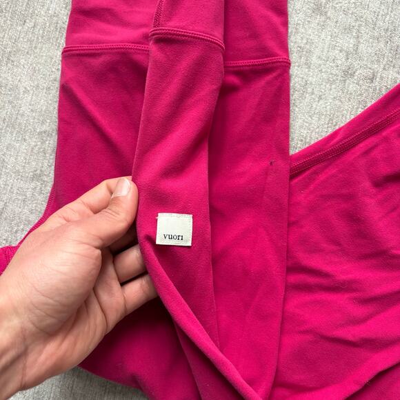 Vuori Pink All The Feels Leggings - Picture 2 of 5